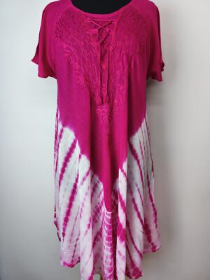 Tuniek tye dye rose